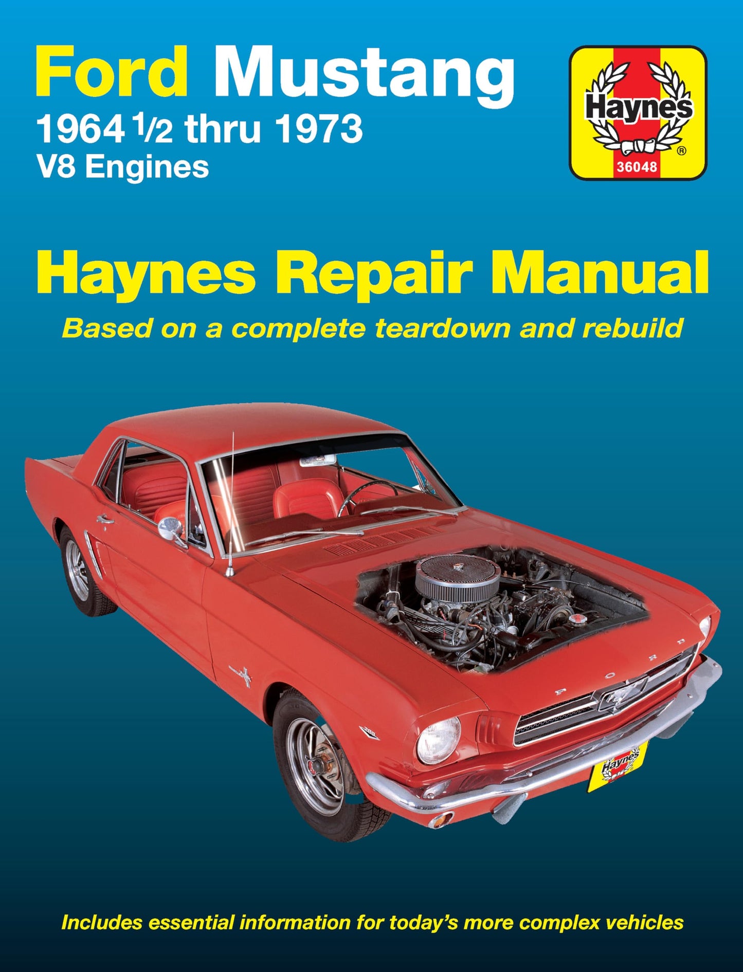 Ford Mustang, Mach 1, GT, Shelby, & Boss V-8 (64-73) Haynes Repair Manual