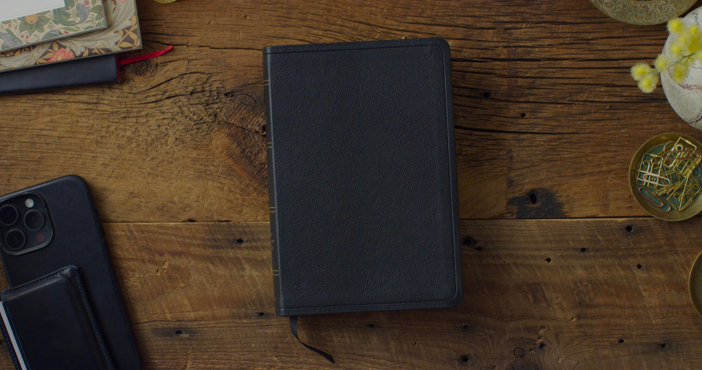 ESV Personal Reference Bible (Genuine Leather, Black): Holy Bible, English Standard Version