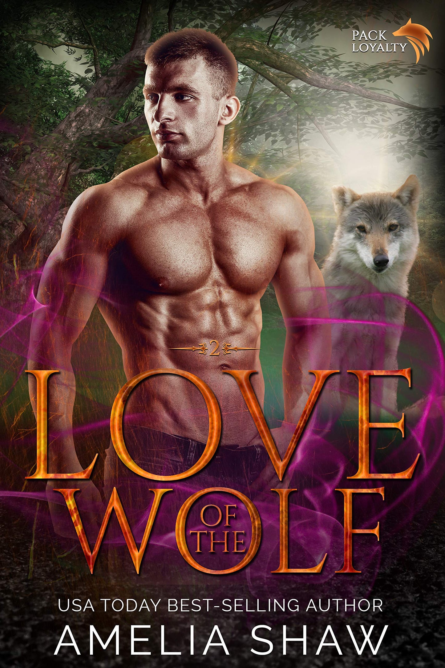 Love of the Wolf: Steamy paranormal romance (Pack Loyalty Book 2)