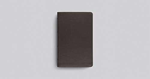 ESV Thinline Bible, Red Letter (Buffalo Leather, Deep Brown): Holy Bible, English Standard Version