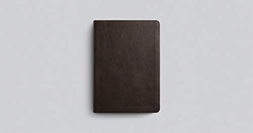 ESV Single Column Journaling Bible, Large Print (TruTone, Deep Brown): Holy Bible, English Standard Version
