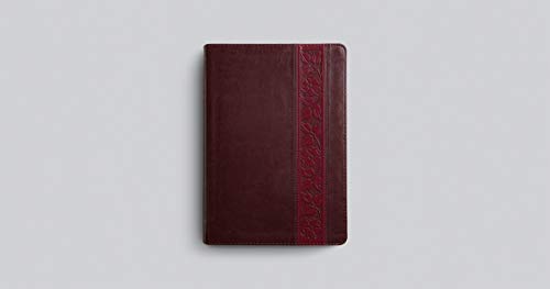 ESV Study Bible, Large Print (TruTone, Mahogany, Trellis Design, Indexed)