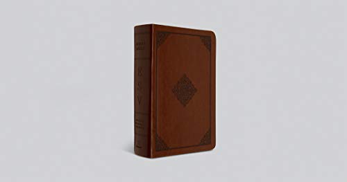 ESV Study Bible, Personal Size (TruTone, Saddle, Ornament Design)