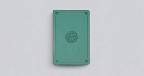ESV Study Bible, Personal Size (TruTone, Turquoise, Emblem Design)