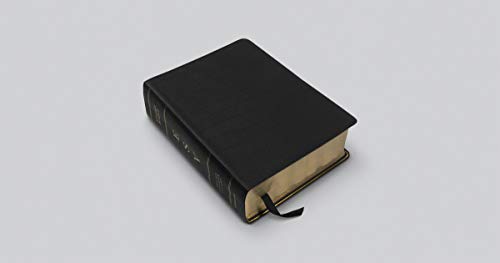 ESV Study Bible, Large Print (Genuine Leather, Black)