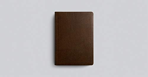 ESV Single Column Journaling Bible, Large Print (Bonded Leather, Mocha): Holy Bible, English Standard Version