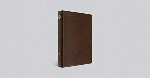 ESV Single Column Journaling Bible, Large Print (Bonded Leather, Mocha): Holy Bible, English Standard Version