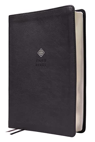 NIV, Men's Devotional Bible (By Men, for Men), Large Print, Leathersoft, Black, Comfort Print