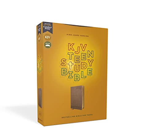 KJV, Teen Study Bible, Leathersoft, Brown, Comfort Print