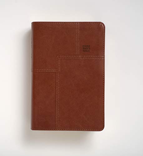 Every Man's Bible NLT, Deluxe Messenger Edition (LeatherLike, Brown)