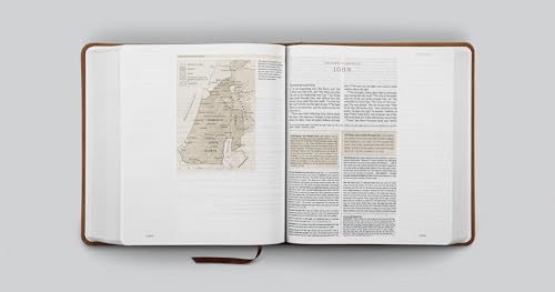 ESV Journaling Study Bible (TruTone over Board, Nubuck Caramel): Holy Bible, English Standard Version