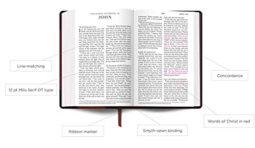 ESV Large Print Personal Size Bible (Black)