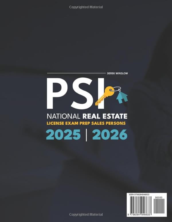 PSI NATIONAL REAL ESTATE EXAM PREP 2025-2026- SALES PERSONS: Ace Your Exam on the First Try – All-in-One Study Guide with Math Review and Full Practice Tests for Complete Success and Con-fidence