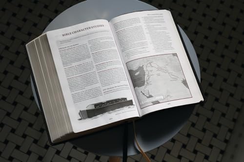 ESV, Thompson Chain-Reference Bible, Large Print, Leathersoft, Black, Red Letter