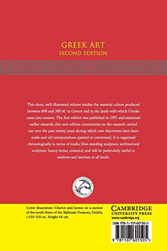 Greek Art (New Surveys in the Classics, Series Number 40)