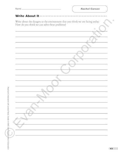 Evan-Moor Read and Understand with Leveled Texts, Grade 4