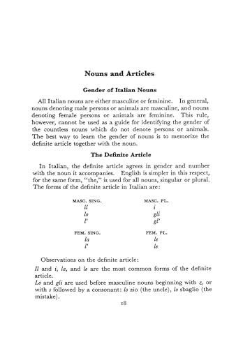 Essential Italian Grammar: All The Grammer Really Needed For Speech And Comprehension (Dover Language Guides Essential Grammar)