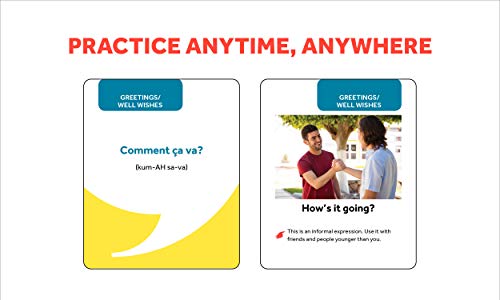 French Words and Phrases You Need to Know Flashcard Set (Barron's Foreign Language Guides) (French Edition)