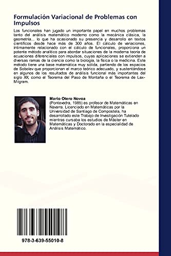 Formulación Variacional de Problemas con Impulsos: Un enfoque Variacional a la moderna teoría de Ecuaciones Diferenciales con Impulsos (Spanish Edition)