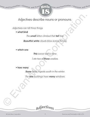 Grammar and Punctuation, Grade 4