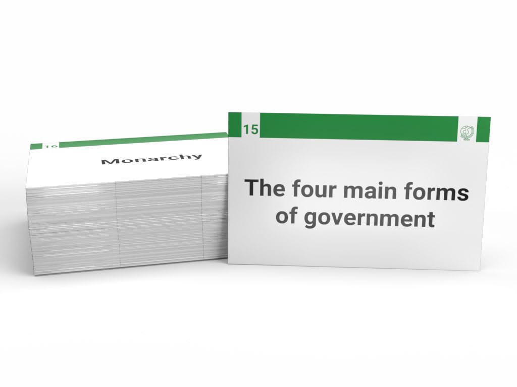 GED Study Cards 2025-2026: GED Exam Prep with Practice Test Questions for All Subjects [Full Color Cards]