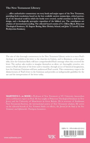 Galatians: A Commentary (The New Testament Library)