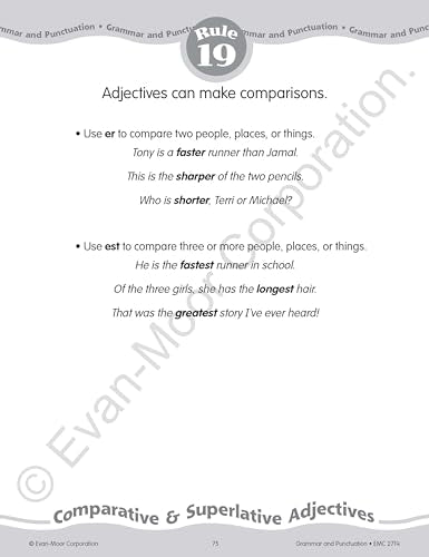 Grammar and Punctuation, Grade 4