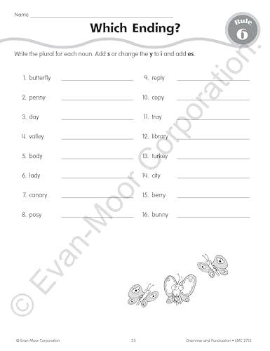 Grammar and Punctuation, Grade 3