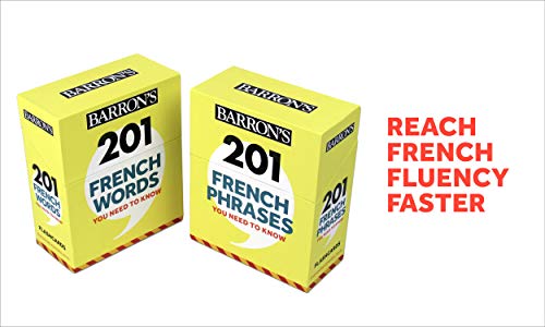 French Words and Phrases You Need to Know Flashcard Set (Barron's Foreign Language Guides) (French Edition)
