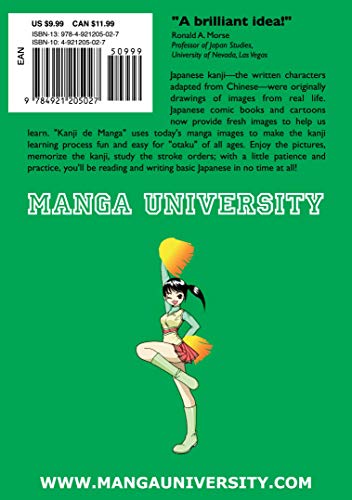 Kanji de Manga: The Comic Book That Teaches You How To Read And Write Japanese!