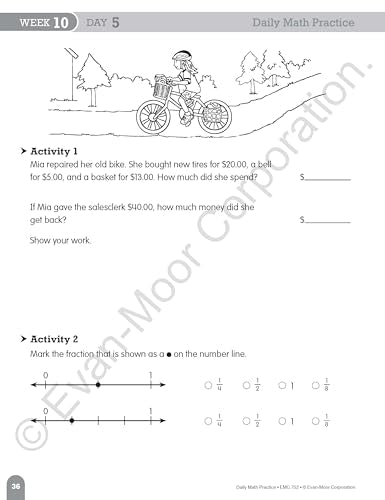 Evan-Moor Daily Math Practice, Grade 3