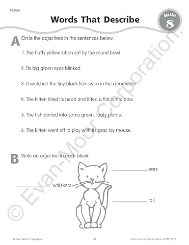 Grammar and Punctuation, Grade 2