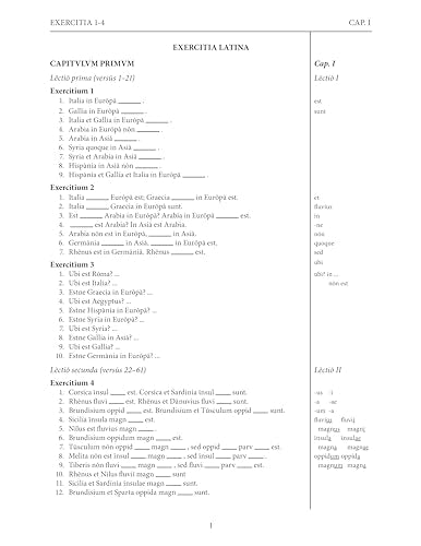 Exercitia Latina I: Exercises for Familia Romana (Lingua Latina) (Latin Edition)