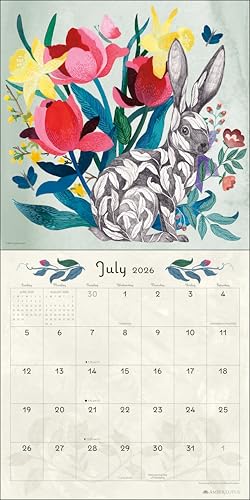 Flora & Fauna 2026 Wall Calendar