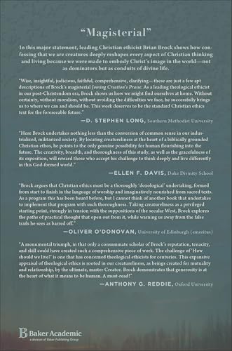 Joining Creation's Praise: A Theological Ethic of Creatureliness