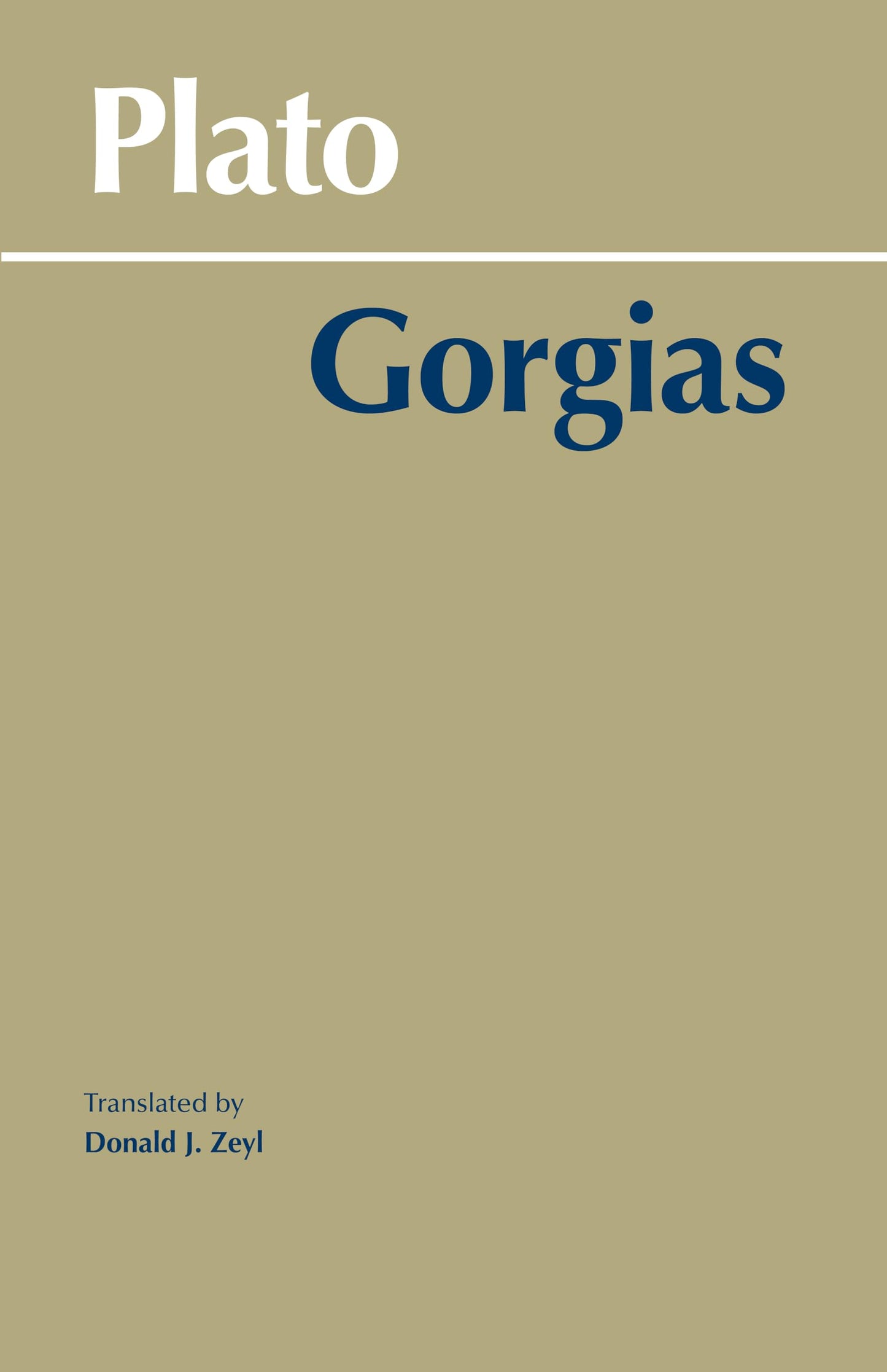 Gorgias (Hackett Classics)