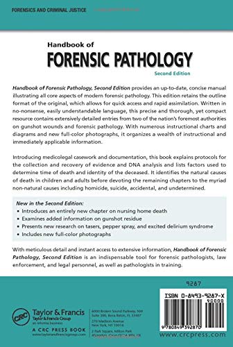 Handbook of Forensic Pathology, Second Edition