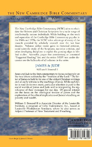James and Jude (New Cambridge Bible Commentary)