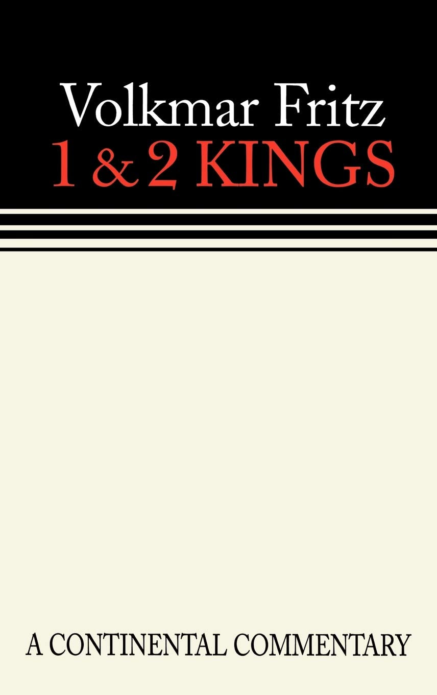 1 & 2 Kings (Continental Commentary Series)