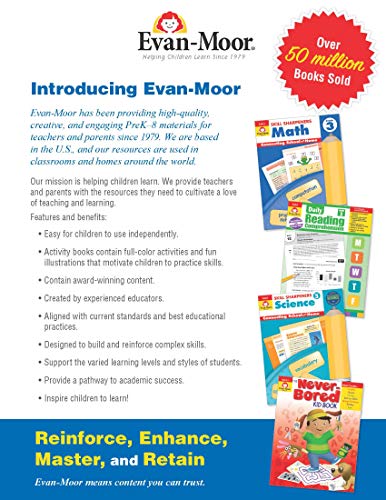 Evan-Moor Daily Academic Vocabulary Lessons, Grade 3, 36 Weeks of Instruction Give Students an Expanded Vocabulary Activities, Homeschooling and Classroom Resource Workbook, Definitions, Printables