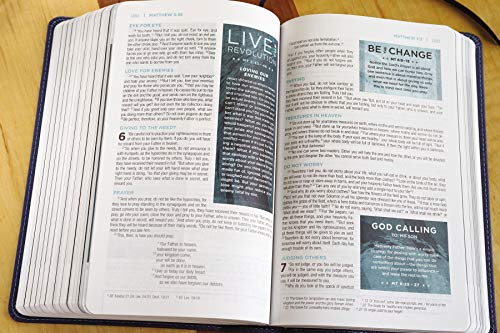 NIV, Revolution Bible, Leathersoft, Blue: The Bible for Teen Guys