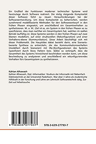 Rekonfigurierbare Szenario-basierte Synthese: Synthese von rekonfigurierenden Verhalten aus Anwendungsszenarien (German Edition)