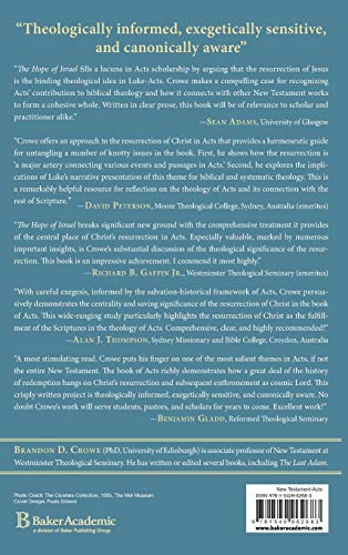 Hope of Israel: The Resurrection of Christ in the Acts of the Apostles