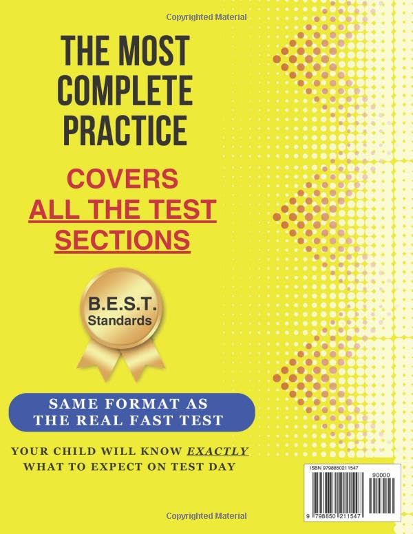 Florida FAST Test Prep: Grade 3. The Ultimate Practice Workbook for Literacy, Reading, and Mathematics. Featuring Full-Length Practice Tests Aligned ... (Florida FAST Assessment Practice - Grade 3)
