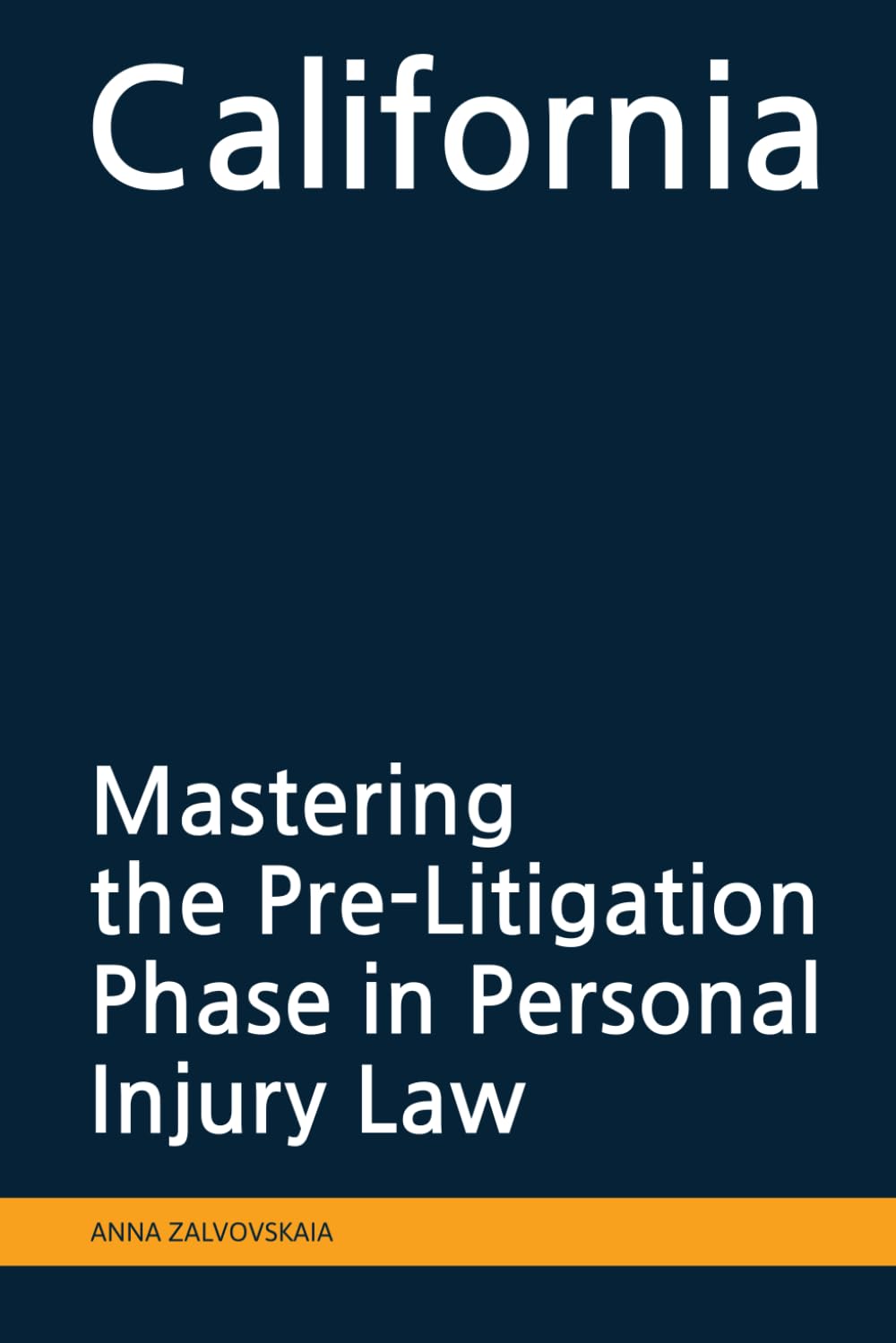 Mastering the Pre-Litigation Phase in Personal Injury Law: California