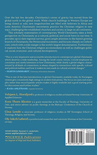 Global Christianity: Current Trends and Developments