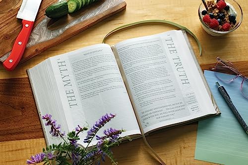 Flourish: The NIV Bible for Women, Cloth over Board, Cream, Comfort Print