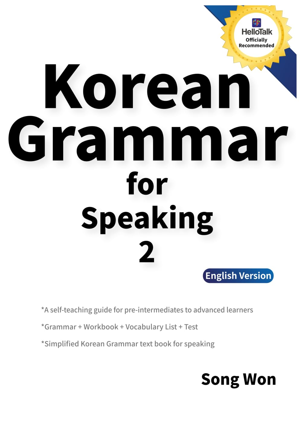 Korean Grammar for Speaking 2 (Learn Korean language)