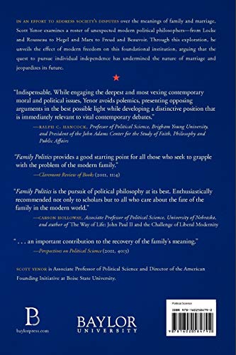 Family Politics: The Idea of Marriage in Modern Political Thought