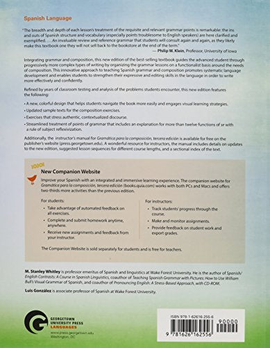 Gramática para la composición, Student's Bundle: Book + Website Access Card